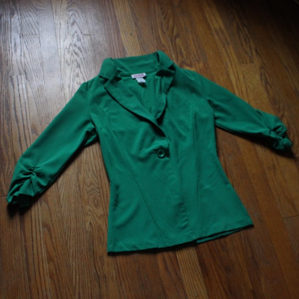 Madrag Single Button Blazer Jacket